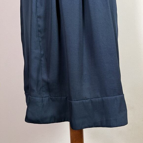 Maeve Anthropologie Velvet Dress Size Medium Green Mini Short Sleeve Tunic - Picture 11 of 14